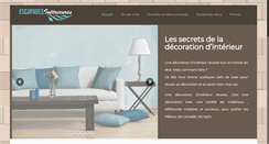 Desktop Screenshot of escapades-interieures.fr